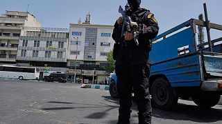 عضو في الحرس الثوري الإيراني، طهران، إيران، الثلاثاء 24 يونيو 2025. 