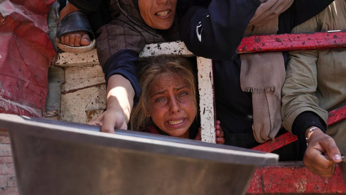 Leaders of France Germany and the UK make new plea for ceasefire in Gaza after Saturday phone call