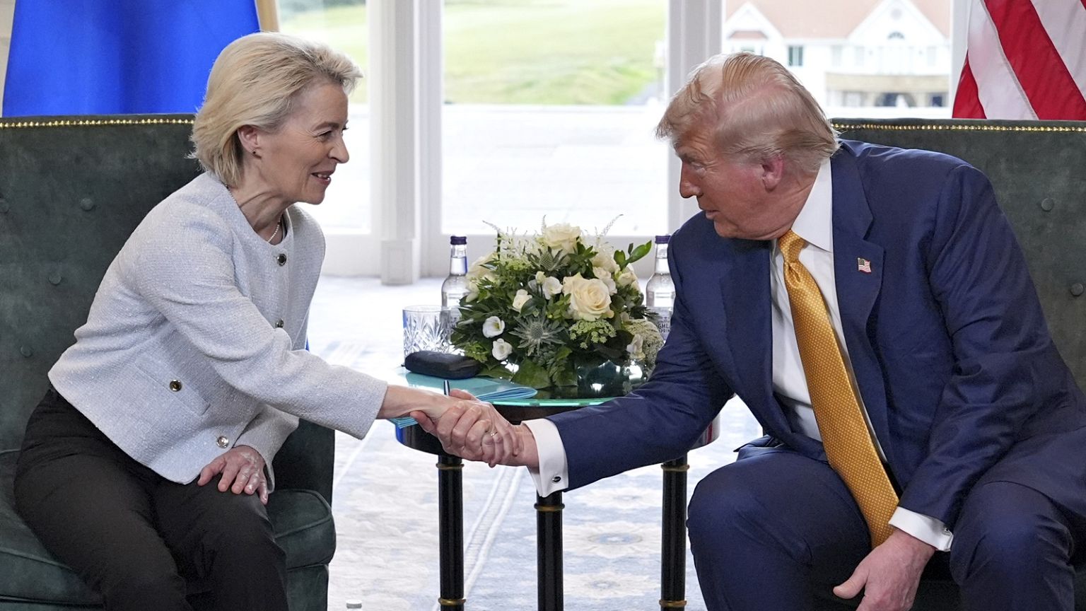 TRUMP calls the Shots as their EU Vassal Bows Down