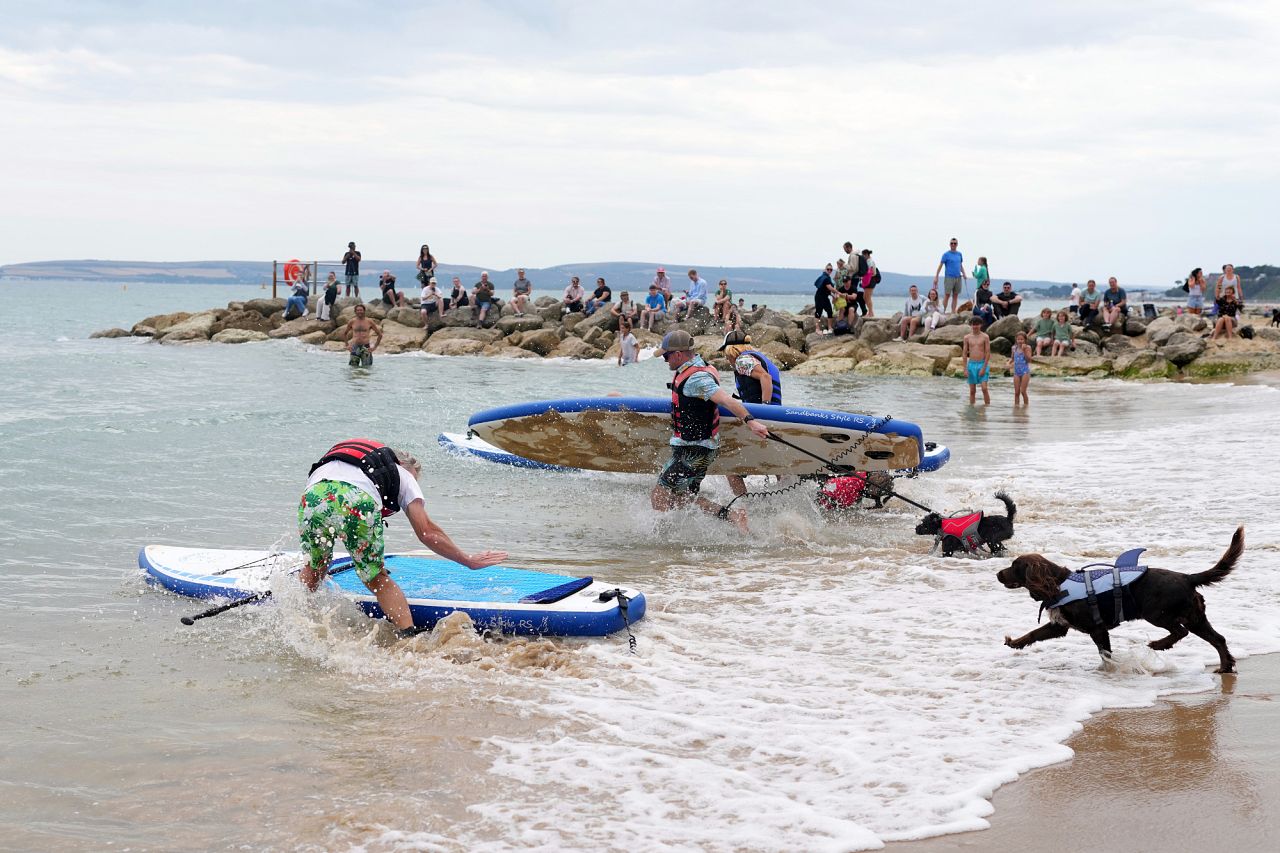 Competitors take to the water - 27 July 2025