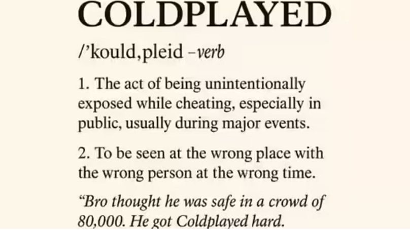 Coldplayed