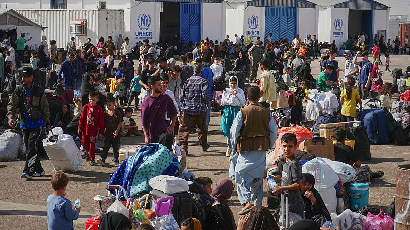 سیل بازگشت مهاجران افغان در مرز اسلام قلعه، ۲۰ ژوئن ۲۰۲۵
