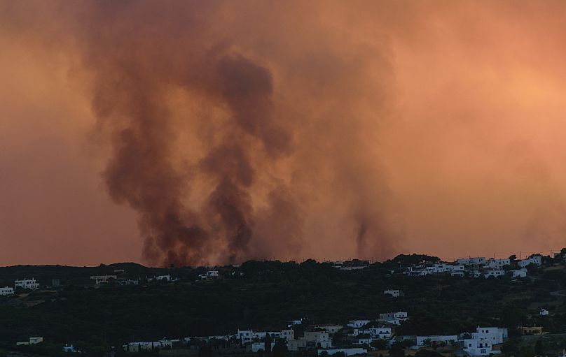 Φωτιά στα Κύθηρα