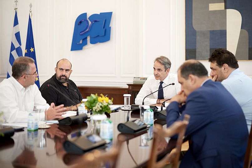 Κυριάκος Μητσοτάκης και Δήμαρχος Κυθηρίων
