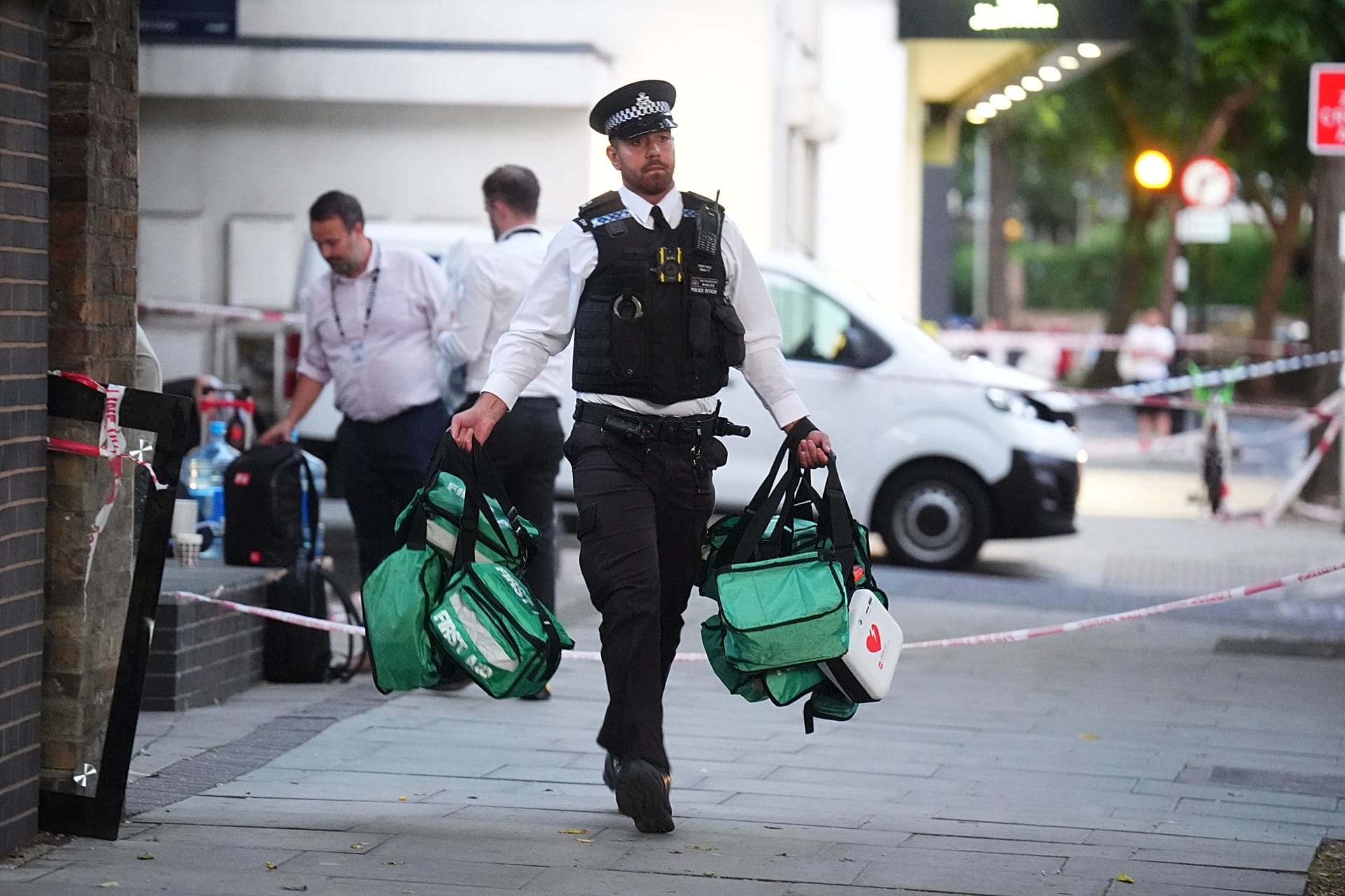 Man arrested after two killed and two injured in central London ...