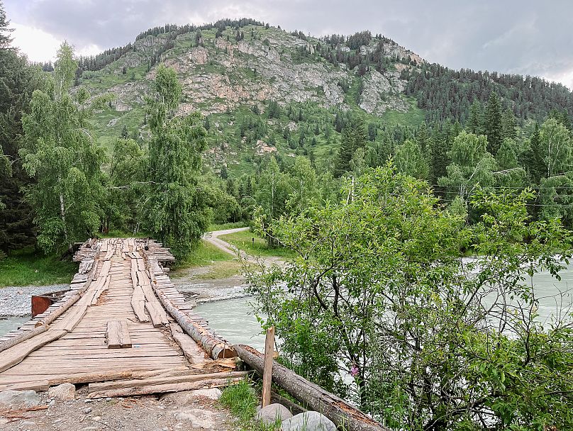 Some believe the bad road is what is currently saving Katon Karagay. 