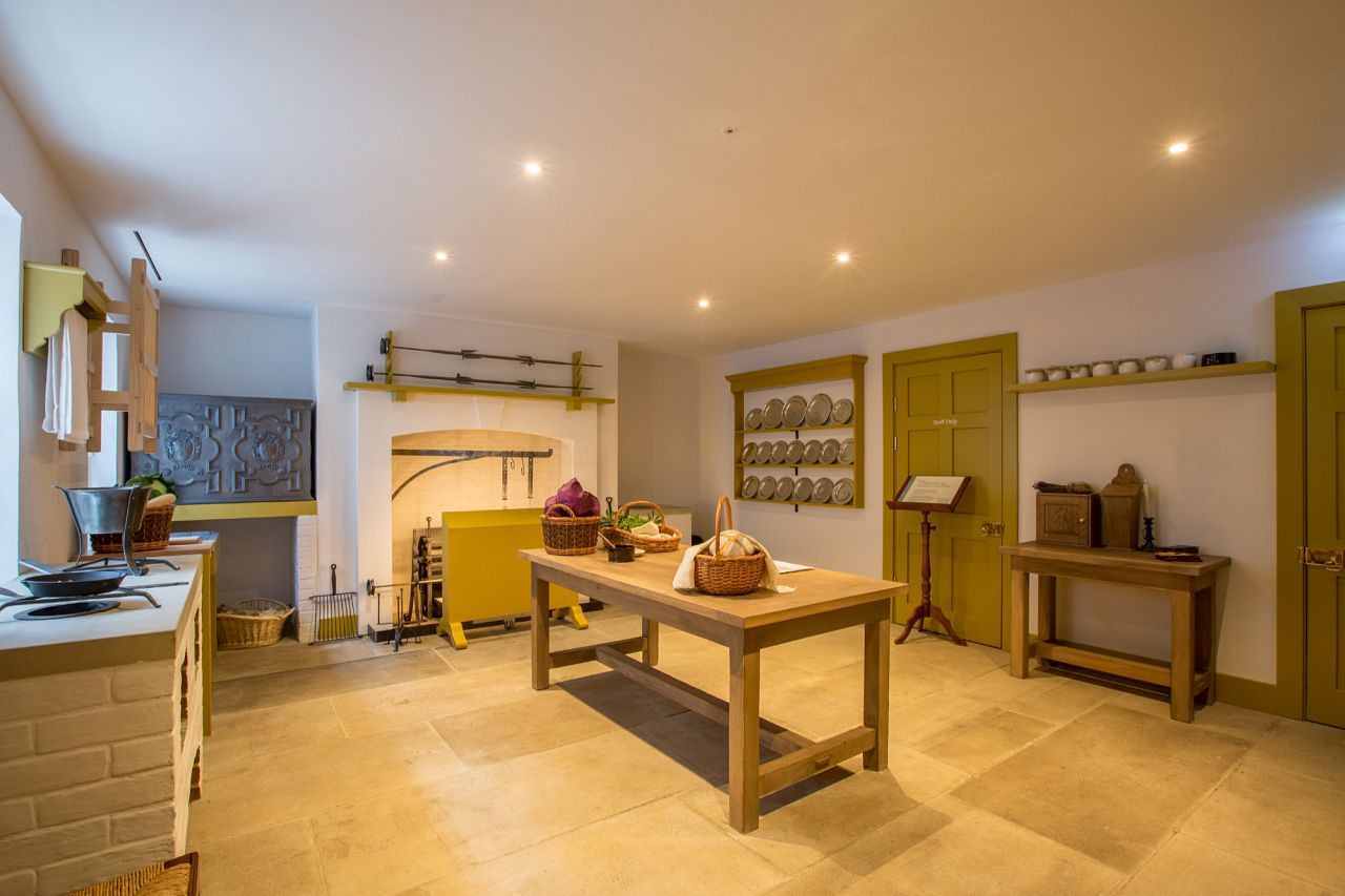 Le garde-manger : l'intérieur de la Handel Hendrix House 