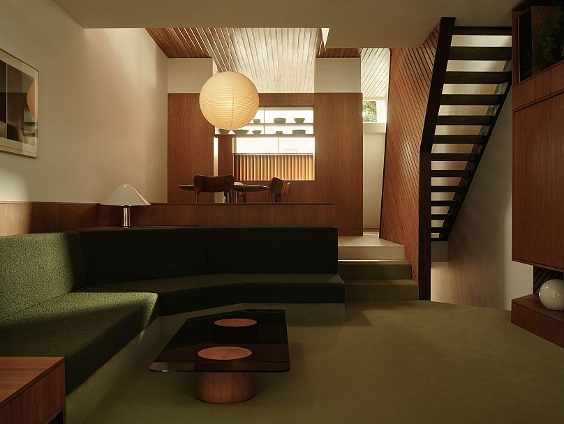 Additional spaces have been 'found' within the existing volume of the house.