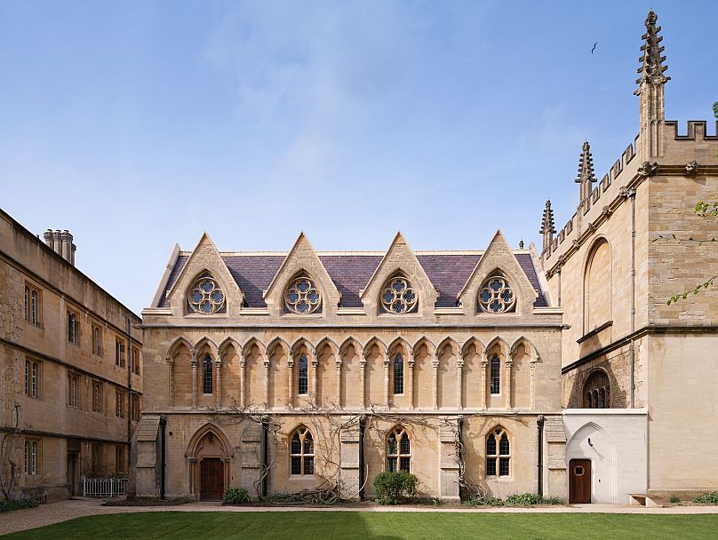 The Jackson Library, Exeter College, Oxford 