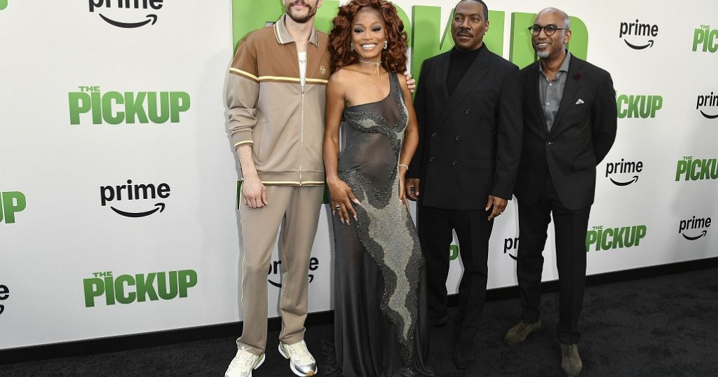 “The Pickup”: Eddie Murphy on working with Keke Palmer and Pete Davidson