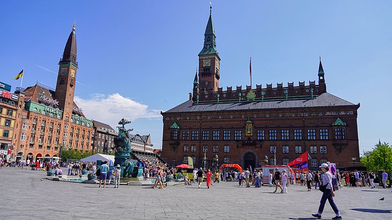 Copenhagen City Hall in Copenhagen, Denmark