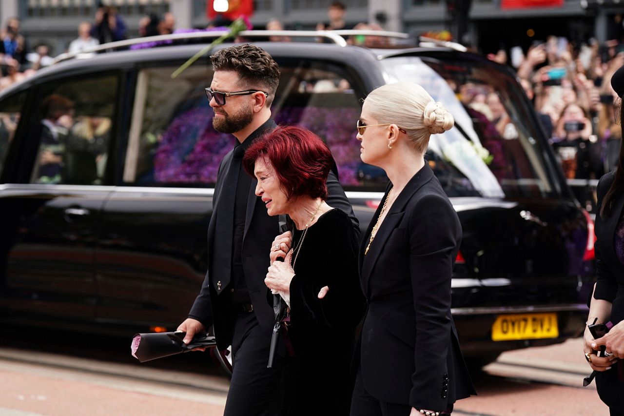 Jack Osbourne, Sharon Osbourne and Kelly Osbourne