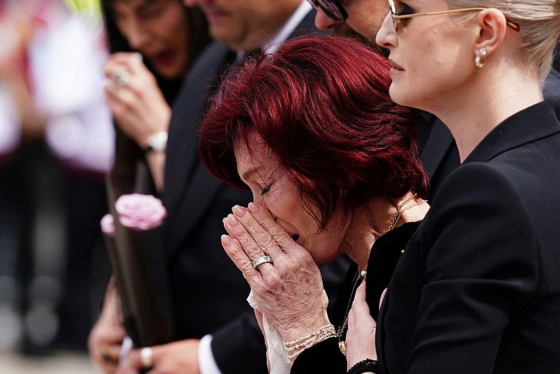 Bewegender Moment: Witwe Sharon Osbourne