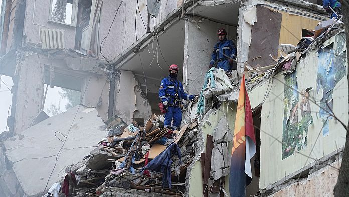 Russia's missile and drone strike on Kyiv kills 13, including a child, and injures 130