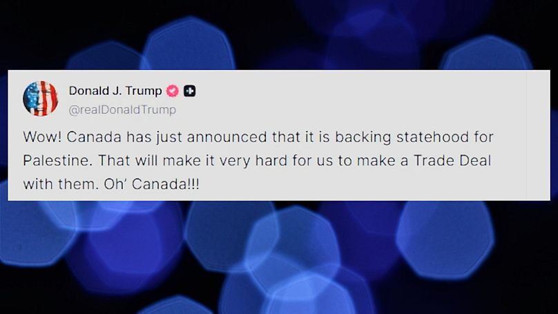 Trump reakciója Kanada bejelentésére