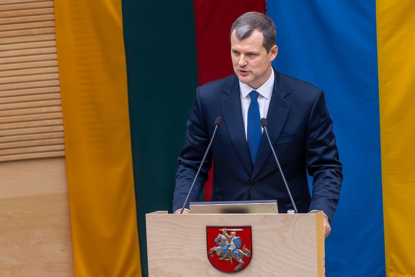 Ex primer ministro de lituania Gitanas Paluckas