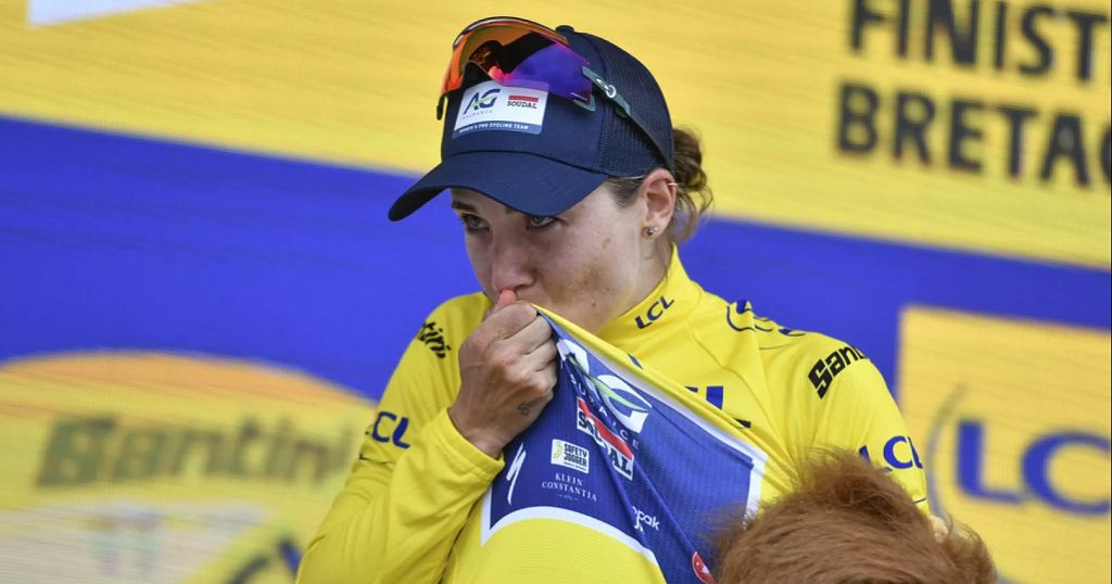 Le Court becomes first African woman to win Tour de France stage