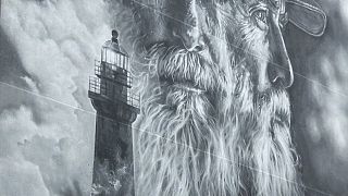New Hemingway-inspired mural unveiled in Latvian port city