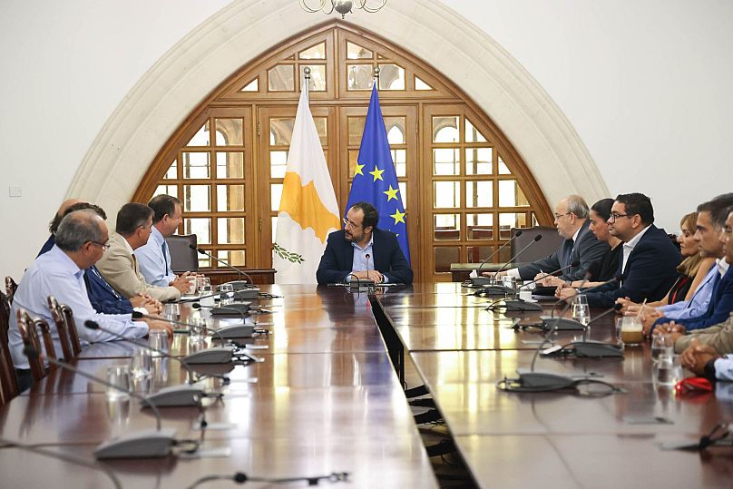 Συνάντηση προέδρου Χριστοδουλίδη με ΔΣ Αμμοχώστου