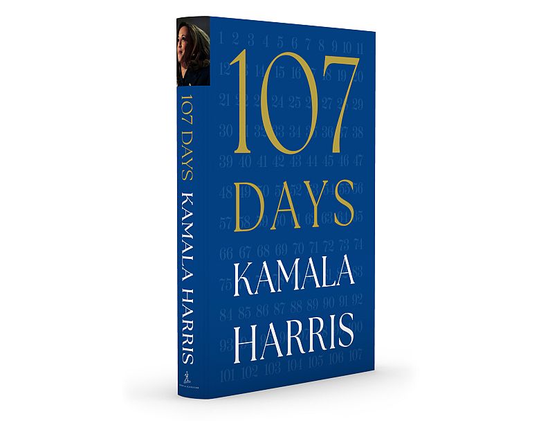La nouvelle biographie de Kamala Harris, "107 jours" sortira en librairie le 23 septembre 2025