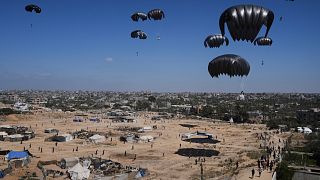 United Nations says driving aid into Gaza is cheaper and safer