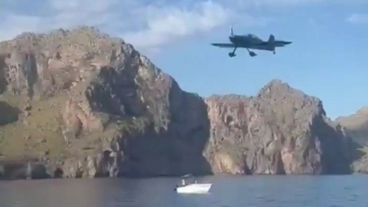 Συντριβή διθέσιου αεροπλάνου ανοιχτά της Μαγιόρκα