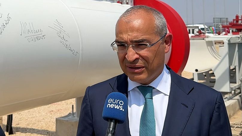 Ministro da Economia do Azerbaijão Mikayil Jabbarov