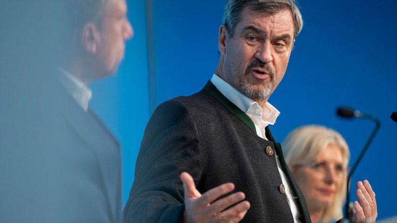Söder beszél a CSU kongresszusán