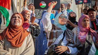 Manifestation pour Gaza à Tunis, les complicités régionales dénoncés