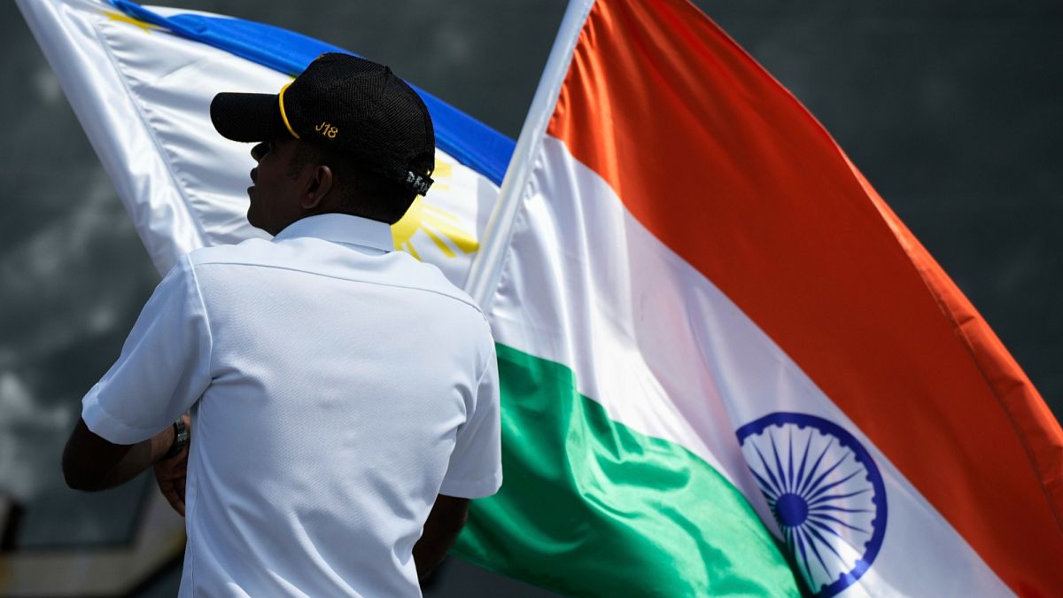 India and Philippines launch first joint naval drill in disputed South China Sea