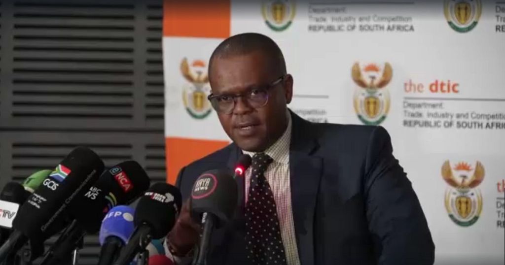 South African officials say planned US tariffs could put 30,000 jobs at risk