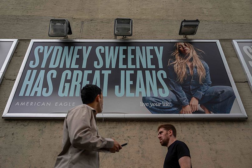 The controversial ads - on billboard
