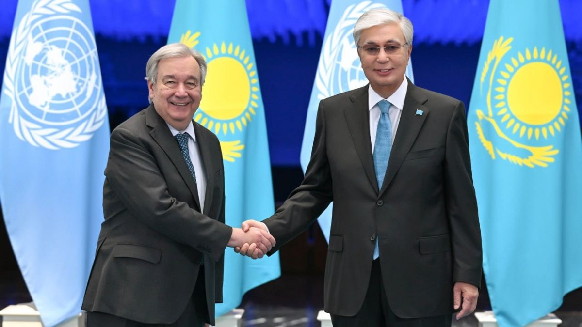 Birleşmiş Milletler Guterres, sürdürülebilir kalkınmaya rehberlik etmek için Kazakistan’daki Bölge Merkezi’ni başlattı