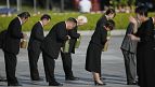 Hundreds protest nuclear weapons at Hiroshima ceremony