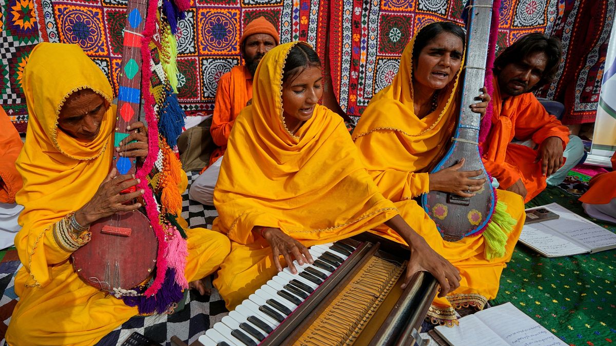 Meet the female musicians fighting climate change in rural Pakistan through song