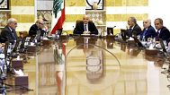  الصورة التي نشرها المكتب الصحفي لرئاسة الجمهورية اللبنانية، يترأس الرئيس اللبناني جوزيف عون اجتماعًا لمجلس الوزراء في بعبدا، شرق بيروت، لبنان، الثلاثاء 5 أغسطس/آب 2025.