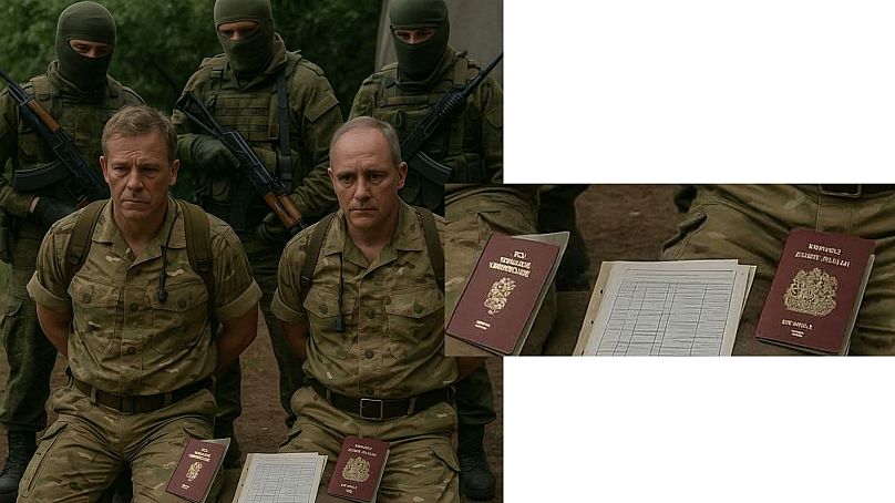 Pasaportlar, görüntünün yapay zeka tarafından oluşturulduğunun en açık işaretlerinden biri.