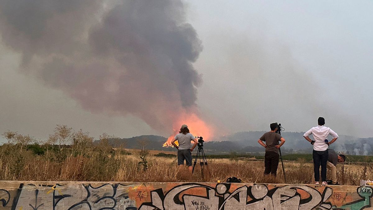 France’s largest wildfire in decades burns 16,000 hectares in south