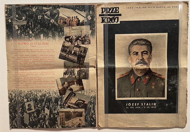 Wiadomość o śmierci Józefa Stalina ogłoszono 6 marca 1953 roku. „Przekrój”, Spółdzielnia Wydawnicza „Czytelnik”, 10 marca 1953 r.