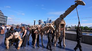 Climat : fin d’odyssée pour les marionnettes écologiques “The Herds”
