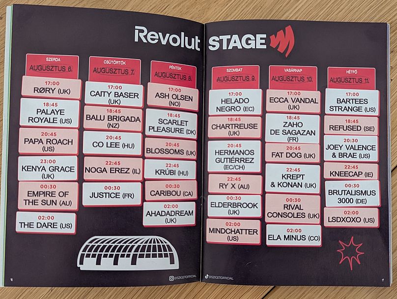 Kneecap won't be at Sziget - despite what the programme states