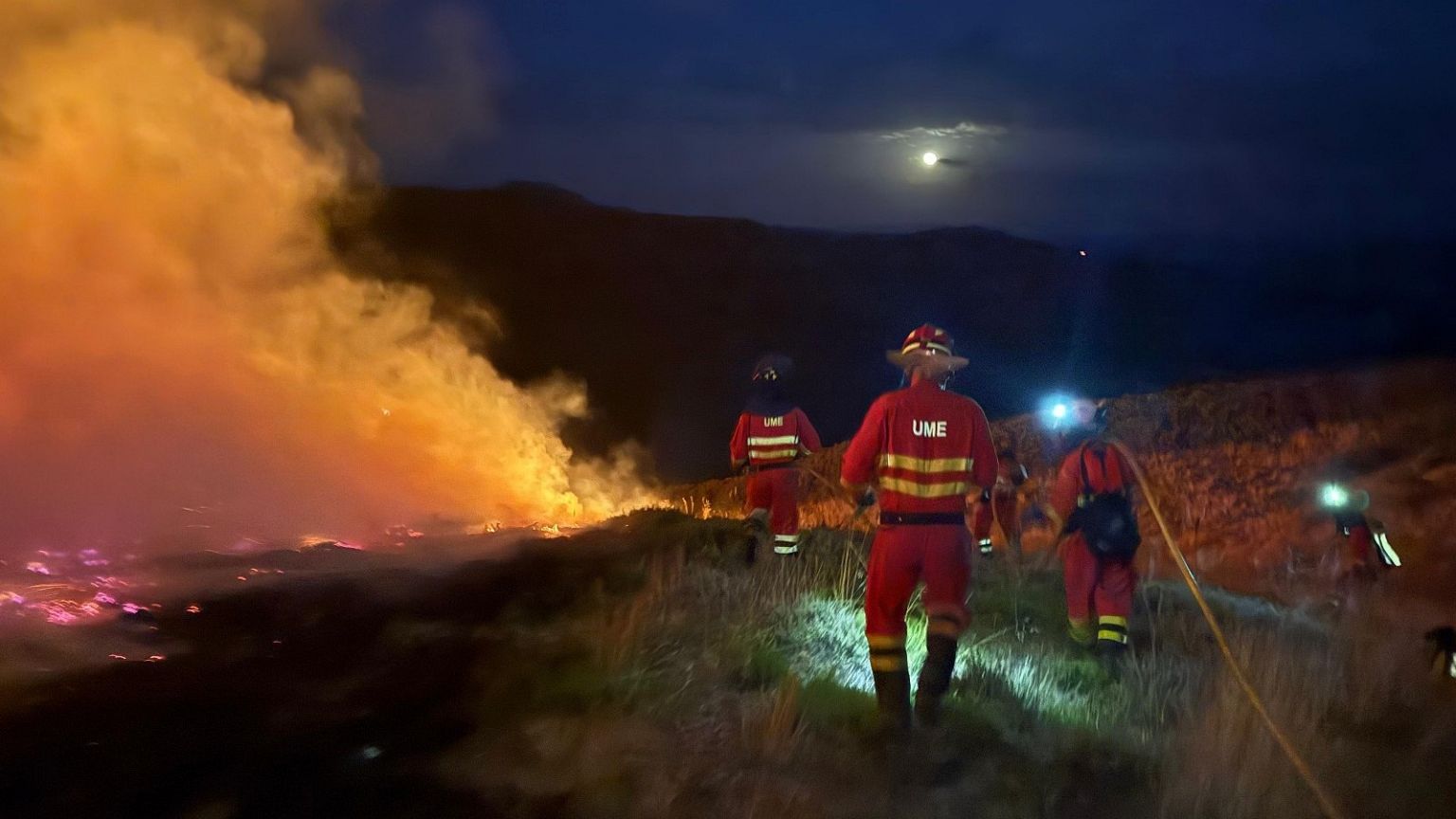 León se enfrenta a una crisis de incendios forestales con 5 fuegos activos  | Euronews