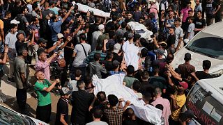 Gaza : funérailles des journalistes tués par une attaque israélienne