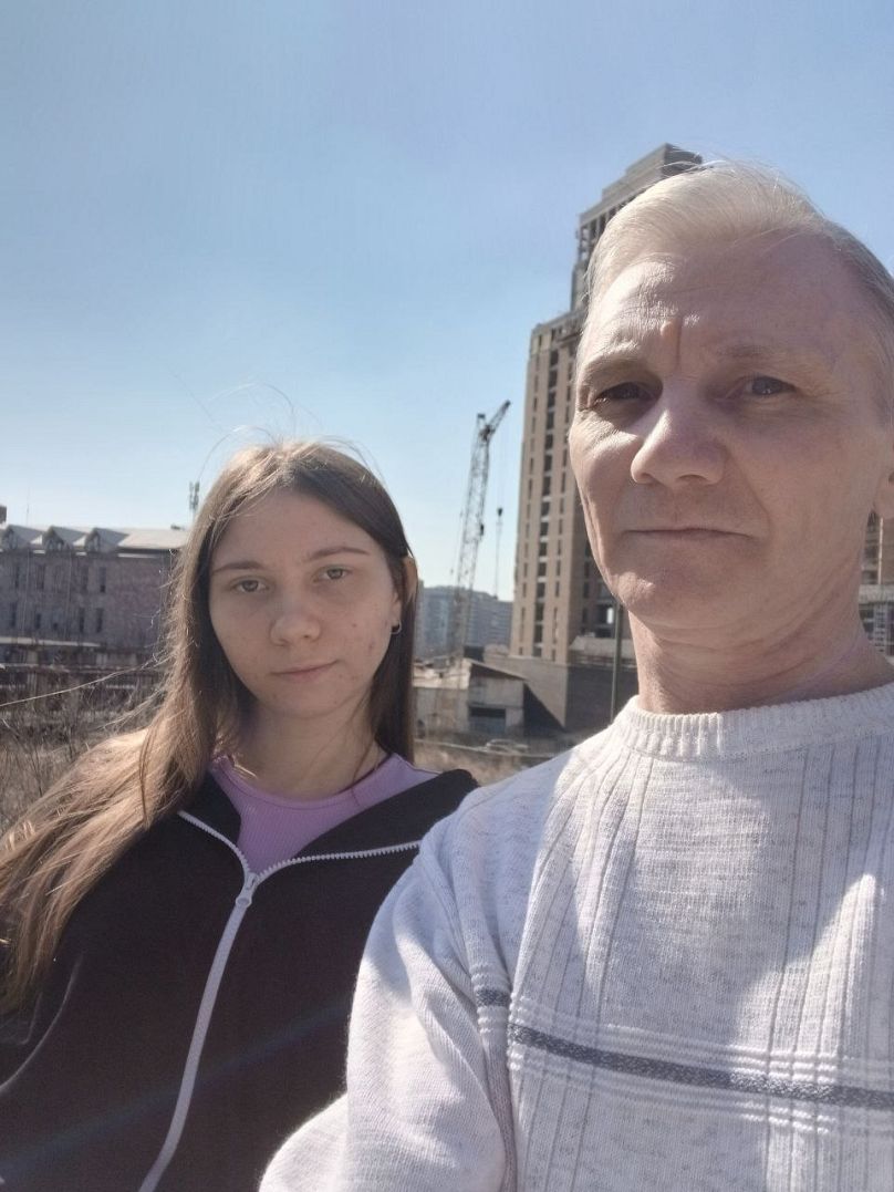Маша и Алексей в Ереване, 18 августа 2025 года.