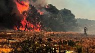 106 Πύρινα μέτωπα στην Ελλάδα σύμφωνα με την Πυροσβεστική