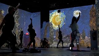 Yoga meets Van Gogh in immersive Las Vegas sessions