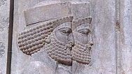 سرباز ایران باستان نیزه در دست، 