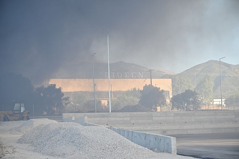 Incêndio em Acaia