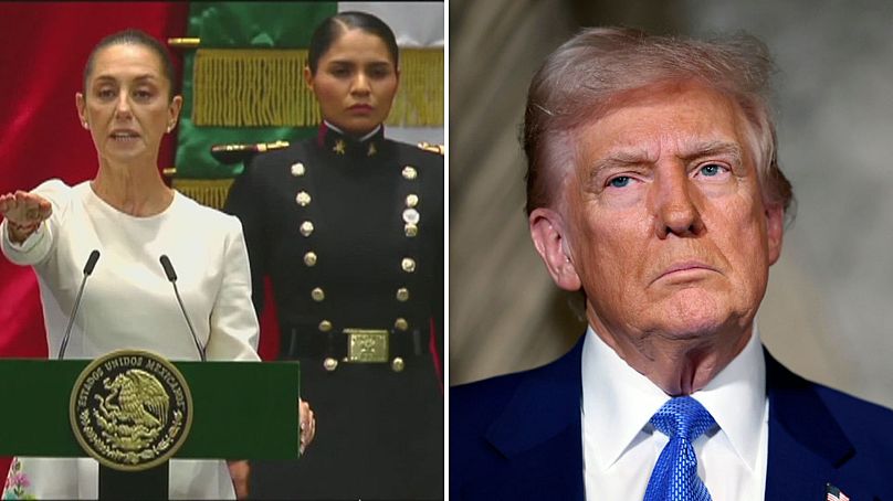 Sheinbaum és Trump