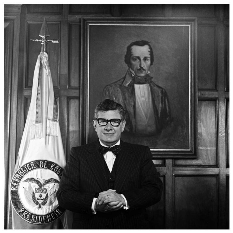 Julio César Turbay Ayala, expresidente de Colombia y abuelo de Miguel Uribe Turbay.